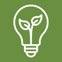 infographics for products on site (2) Catalyst Logo - green background with white light bulb filled with growing tree